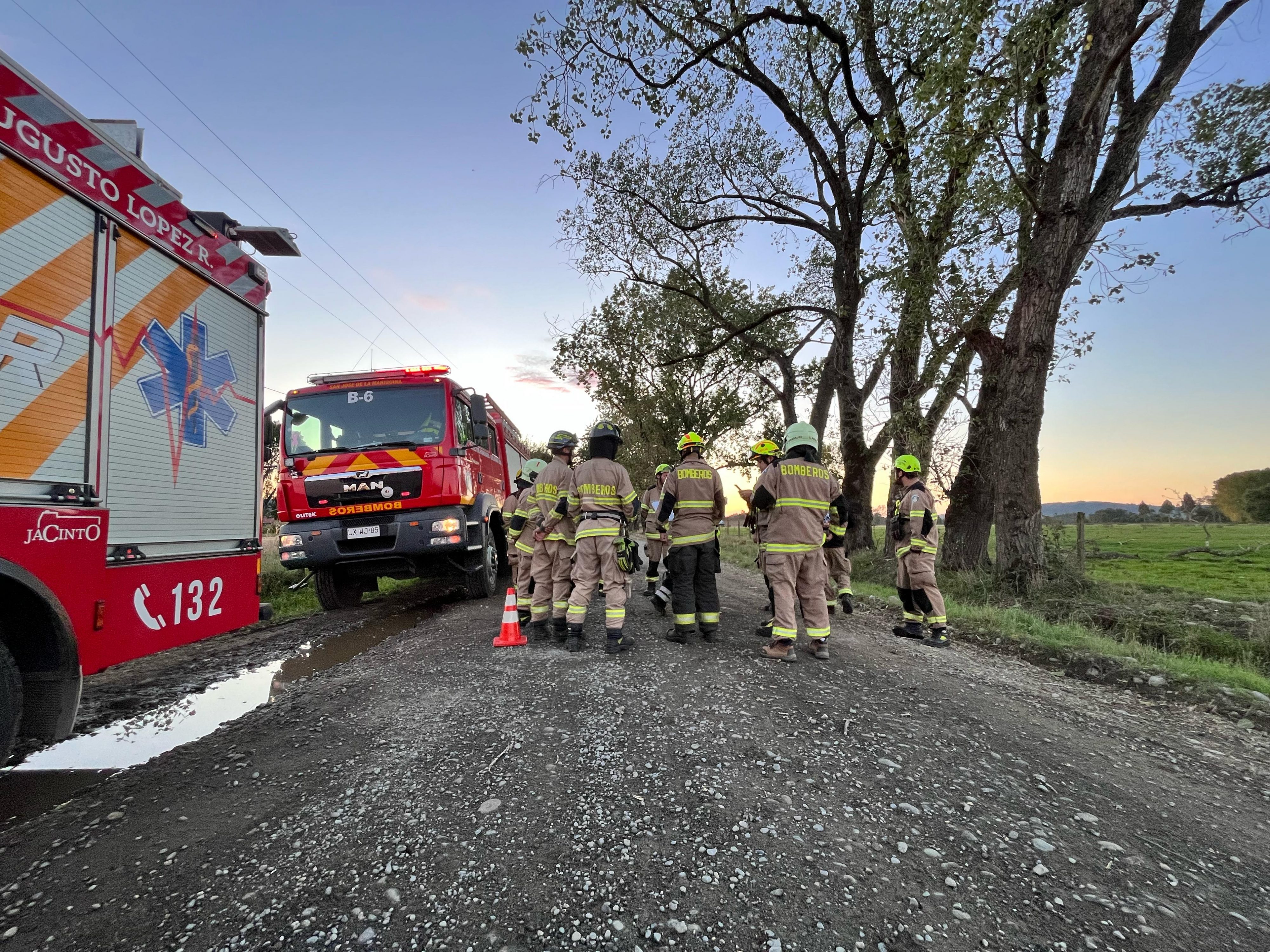 Apareció hombre que era buscado por equipos de emergencia en Los Lagos