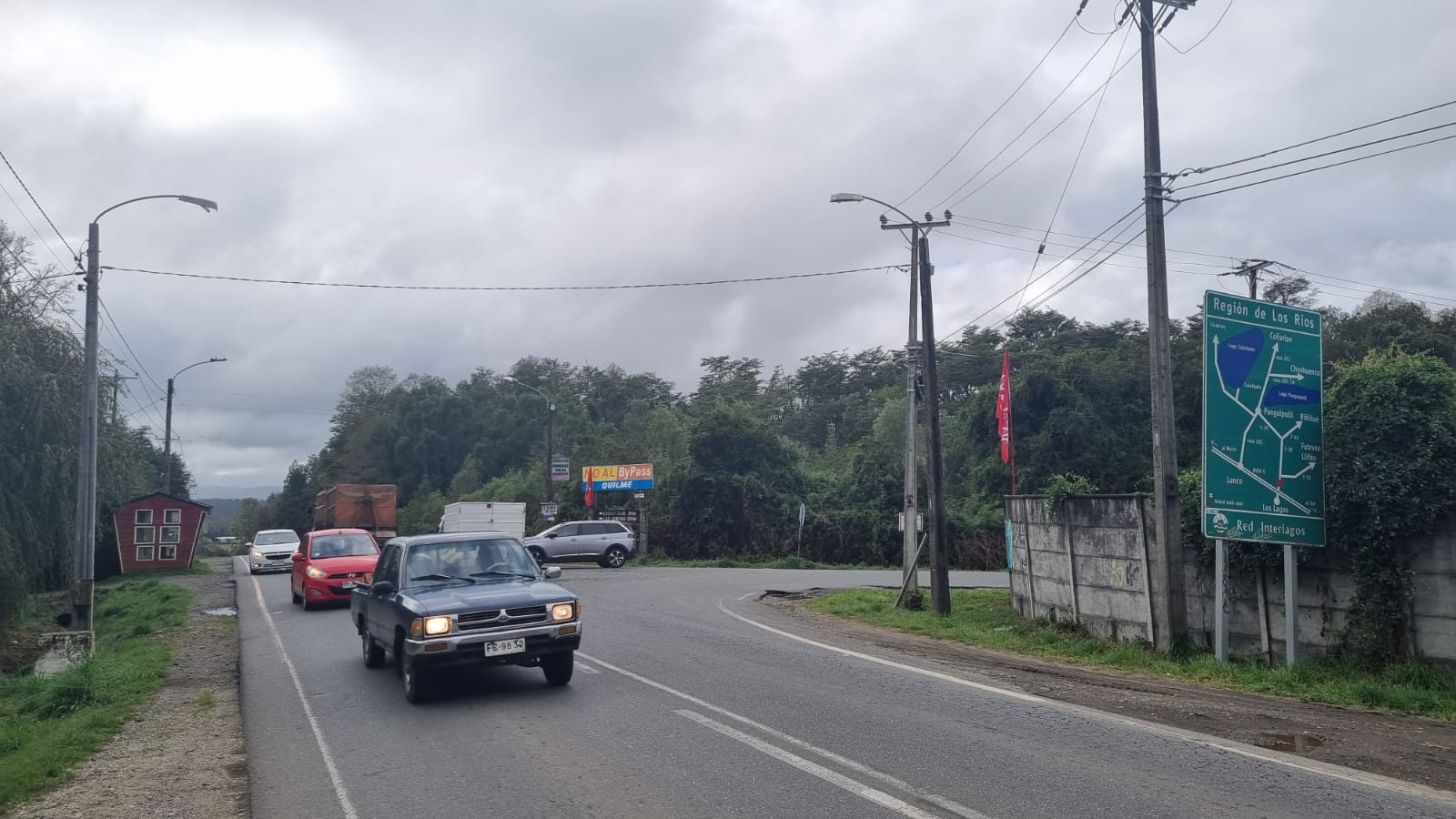Vecinos de Los Lagos plantearon problemáticas por falta de seguridad en peligroso cruce de las Rutas T 39 y T 55