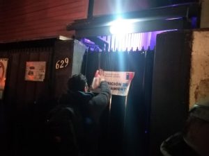 Operativo de fiscalización concluyó con local nocturno clausurado en Valdivia
