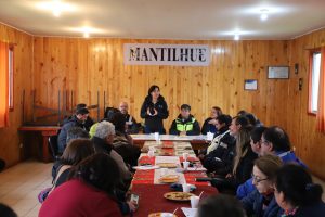 Río Bueno: Comunidad de Mantilhue coordina acciones por actividad del Cordón Caulle