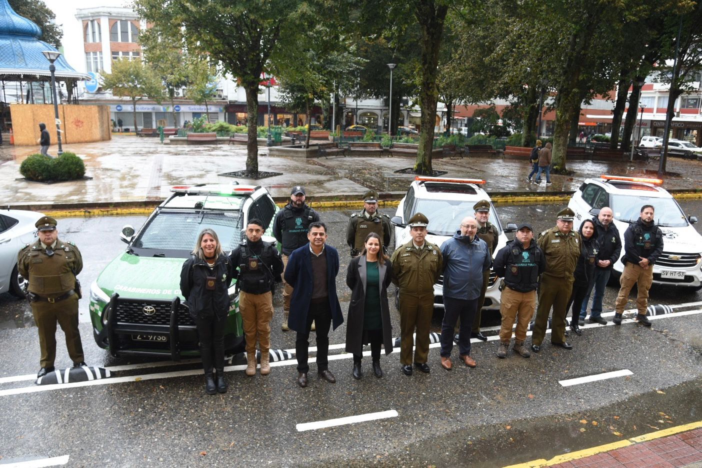 A ocho meses de su implementación realizan balance de patrullajes mixtos en Valdivia