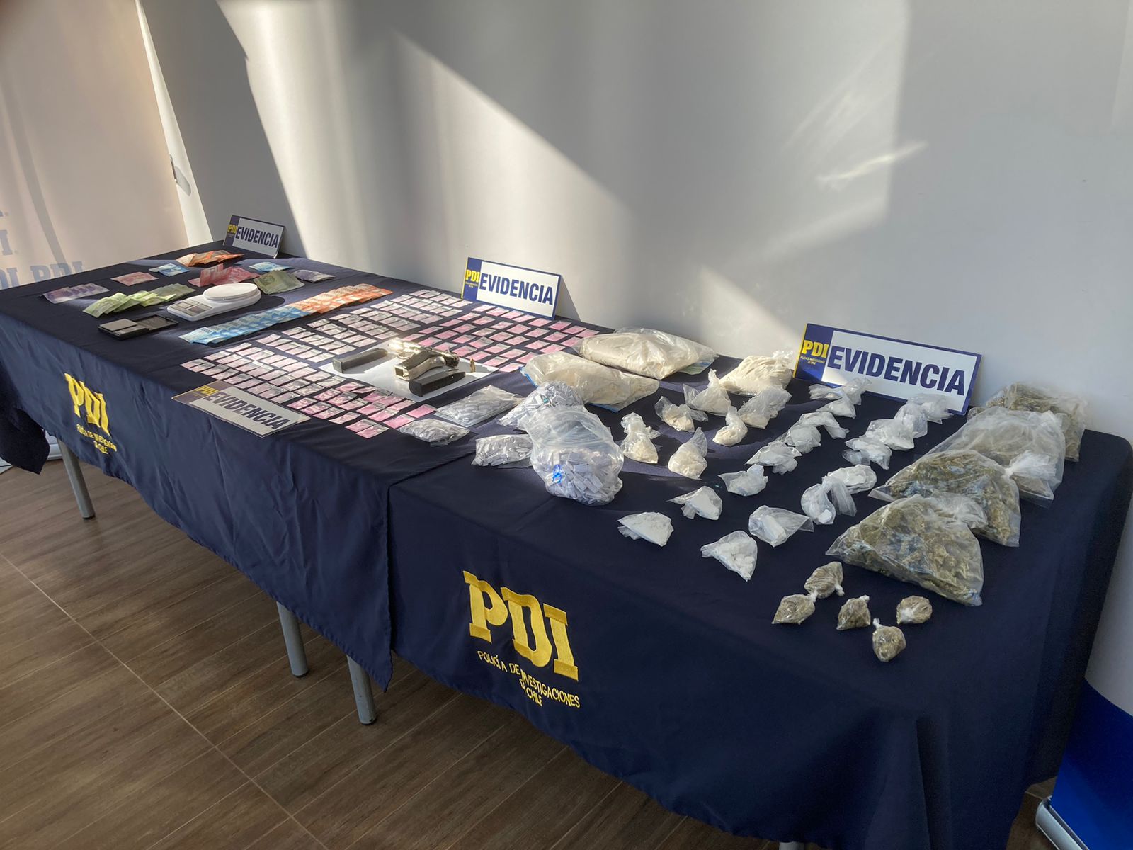 Desbaratan a banda dedicada al tráfico de drogas en Valdivia, incluso con secuestro de una persona
