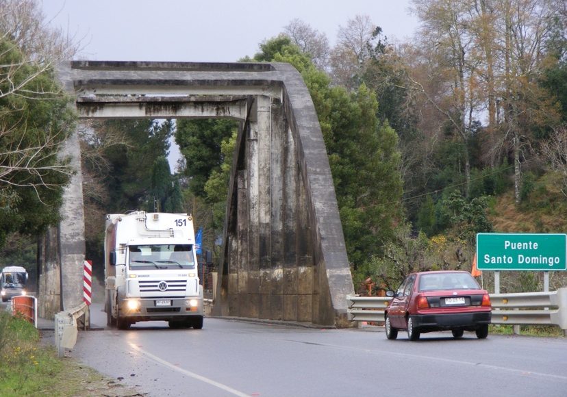 Mejorarán seguridad vial en acceso a puente Santo Domingo en la ruta Valdivia-Paillaco