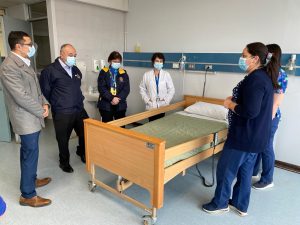 Rotary Club realizó donación de camas clínicas al Hospital Base de Valdivia