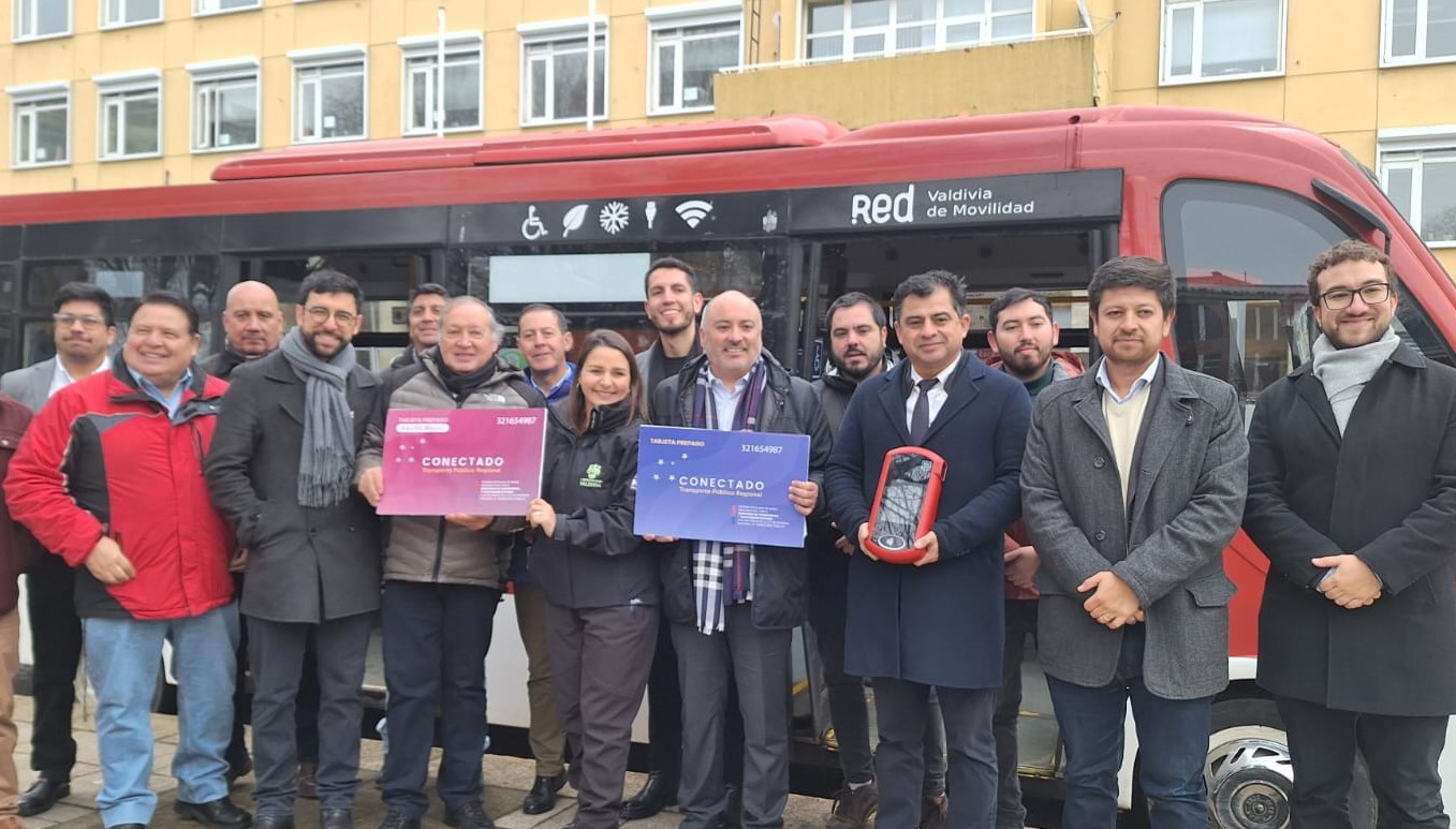 Nuevo sistema de pago electrónico en el transporte público será implementado durante el año 2025 en Valdivia