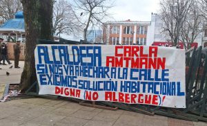 Comité de vivienda marchó desde Niebla a Valdivia ante nula solución a su problema habitacional
