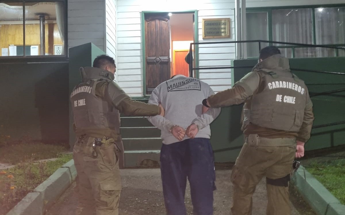 Un detenido tras robo en inmueble en Lago Ranco