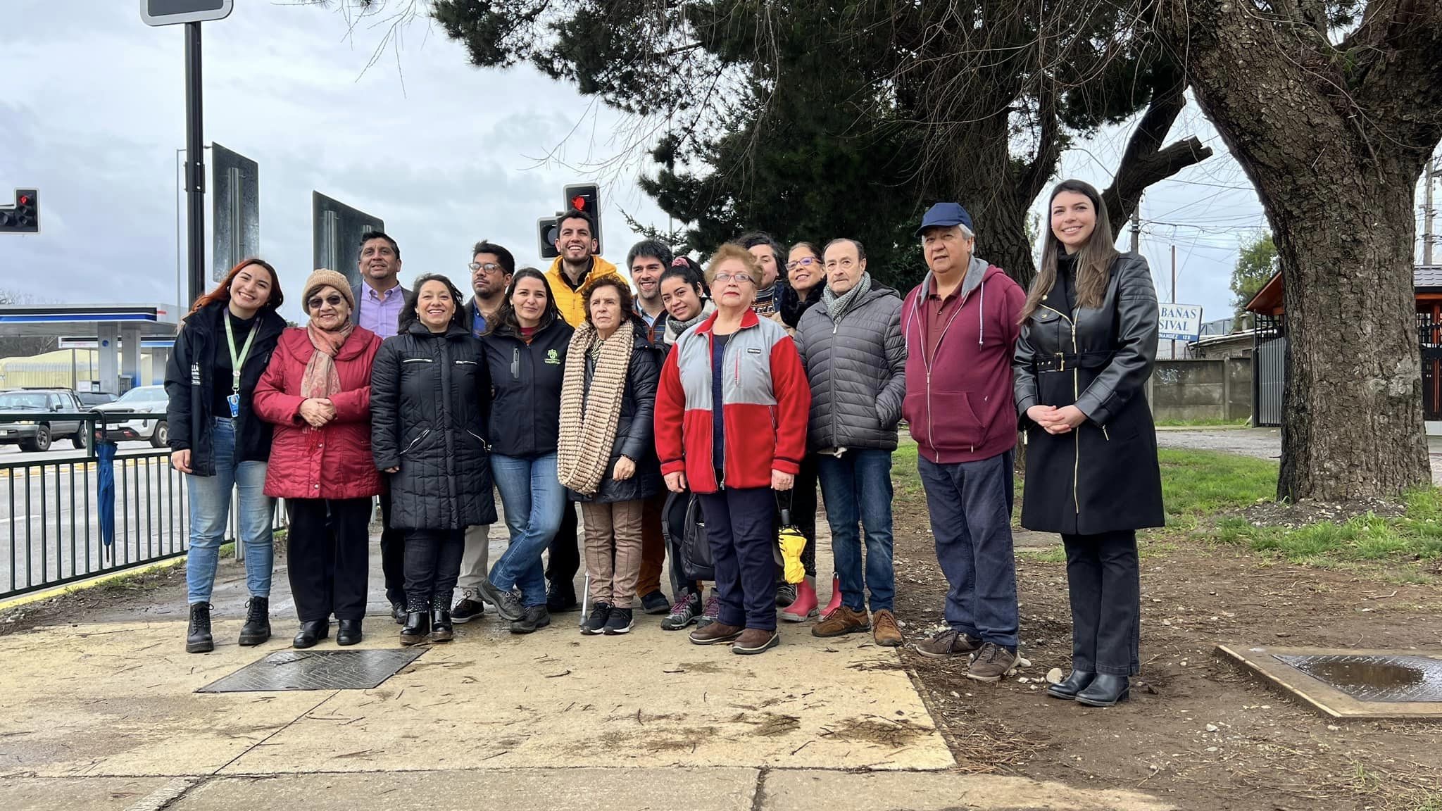 Inauguran nuevo semáforo en sector Las Ánimas de Valdivia