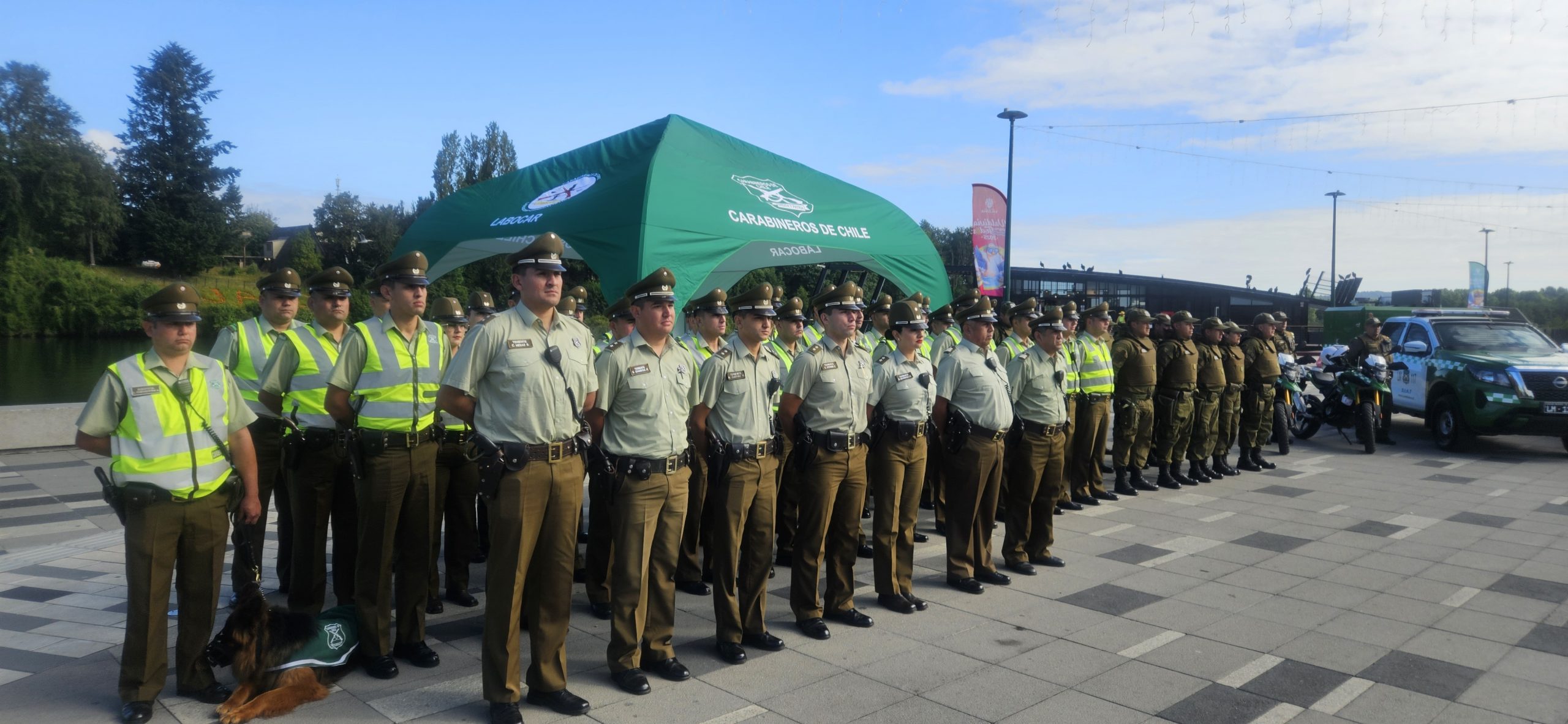 Cerca de 80 carabineros llegarán a Los Ríos para reforzar la seguridad durante la temporada estival