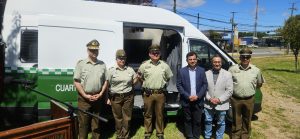 Nuevos vehículos y equipamientos se suman para apoyar labores de Carabineros en Los Ríos