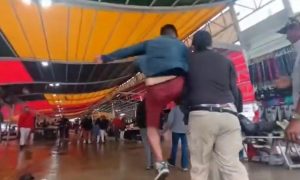 La cobarde agresión de comerciante ambulante a funcionario municipal de Valdivia