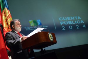 Gobernador Cuvertino rindió cuenta pública: Más de $52 mil millones ejecutados en 2024 en Los Ríos