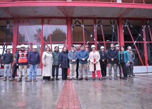 Con 50% de avance sigue en marcha reposición de Cuartel de Bomberos de Malalhue en comuna de Lanco
