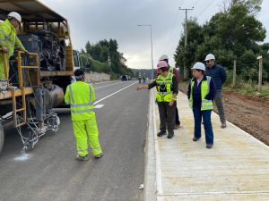Finaliza pavimentación en ruta costera Torobayo–Curiñanco: Obras se entregarían en noviembre