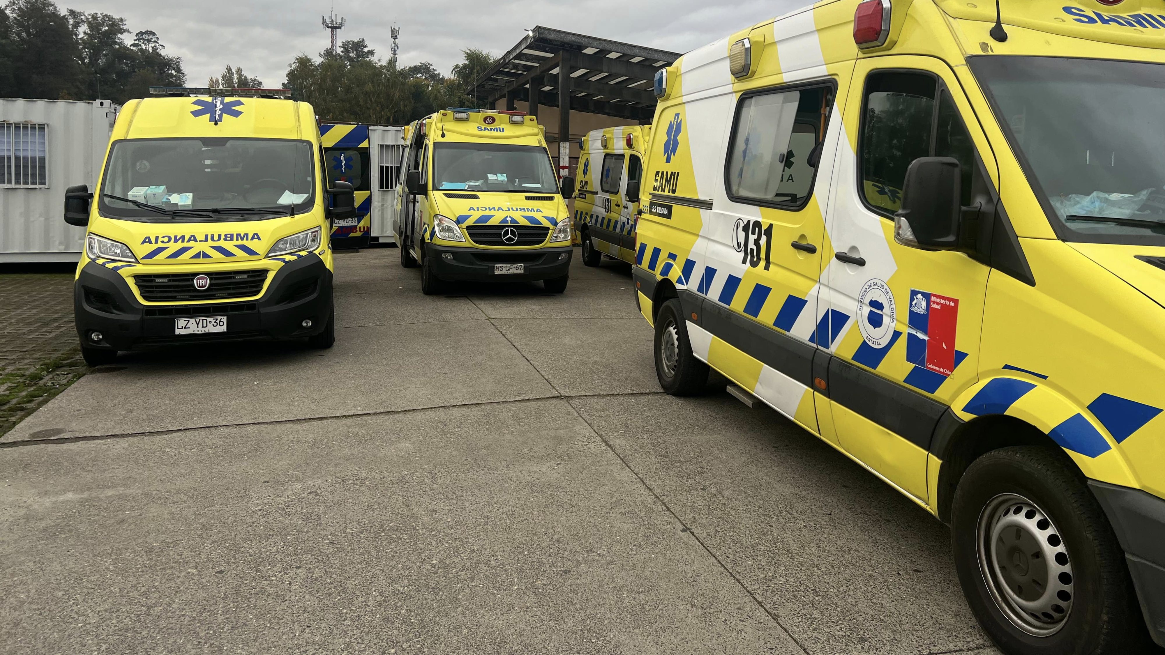 SAMU Los Ríos en estado de alerta: Denuncian fallas en ambulancias y falta de móviles de recambio