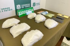 Decomiso de drogas en Los Ríos aumenta y alcanza casi los 100 kilos durante 2025