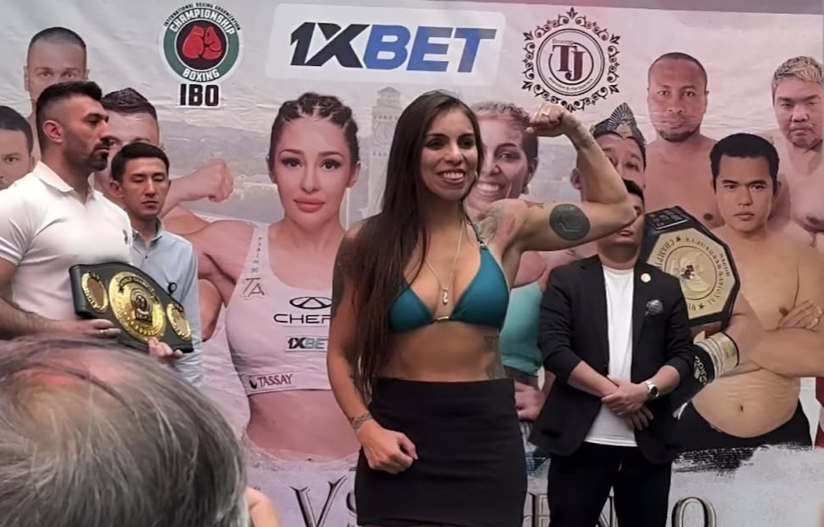 Daniela “La Leona” Asenjo está lista para disputar el título mundial en Kazajistán