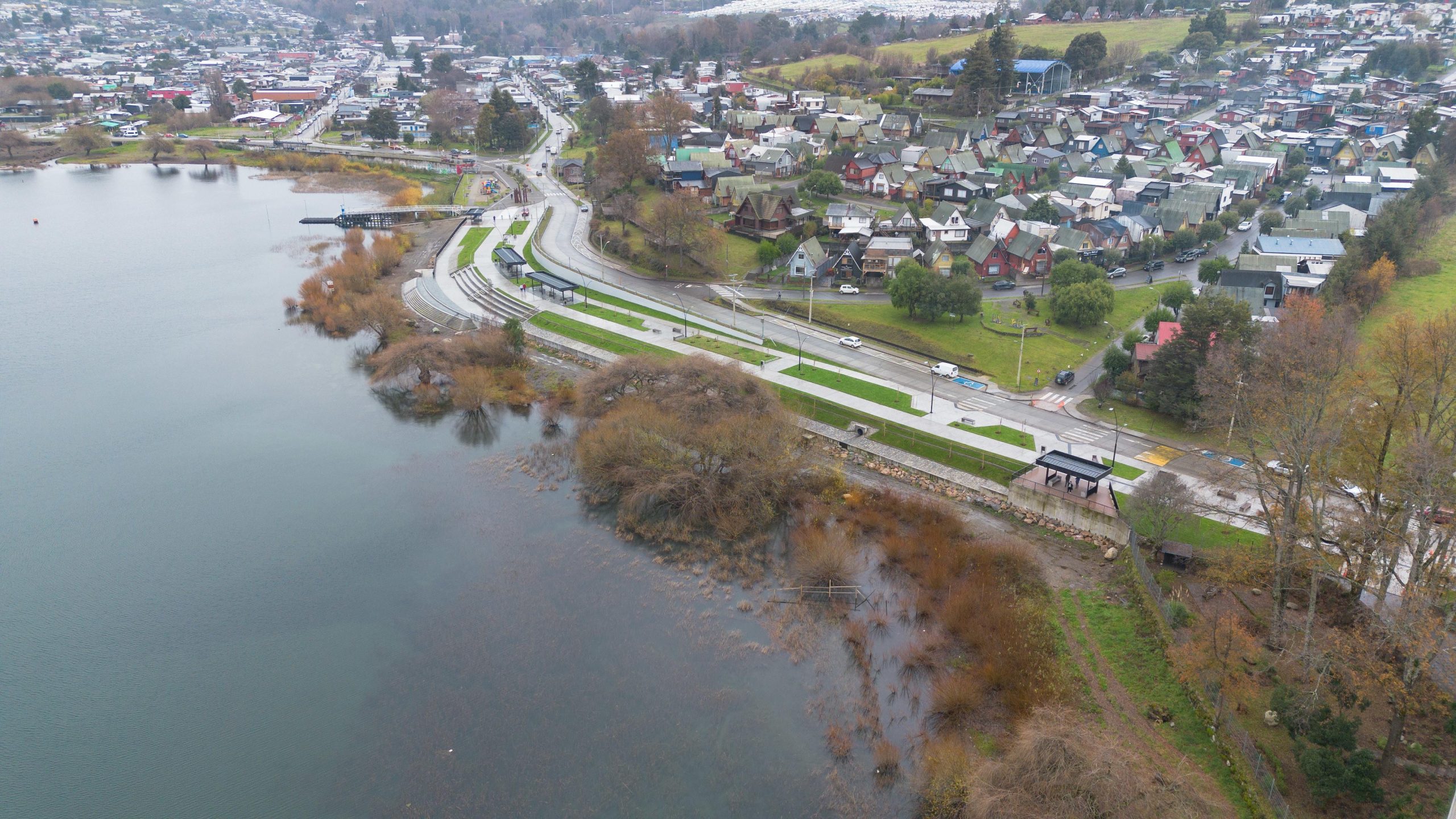 Inauguran segunda etapa de la Costanera de Panguipulli: Inversión superó los $2 mil millones