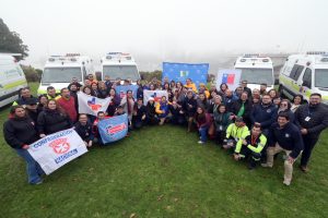 Entregan nuevas ambulancias para fortalecer la atención prehospitalaria en comunas de Los Ríos