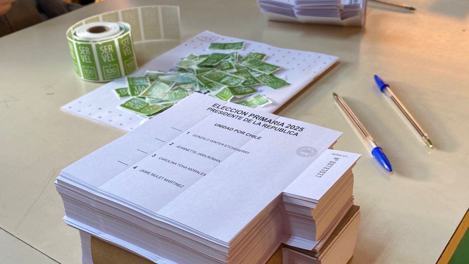 Todas las mesas ya fueron instaladas en los locales de votación de Los Ríos