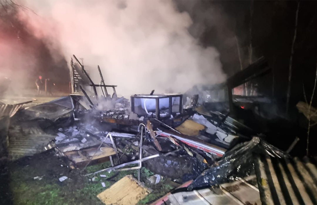 Instruyen diligencias investigativas por incendio en el que murió un adulto en Valdivia