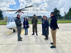 Construirán nuevo punto de posada de helicópteros en retén de Riñinahue en Lago Ranco