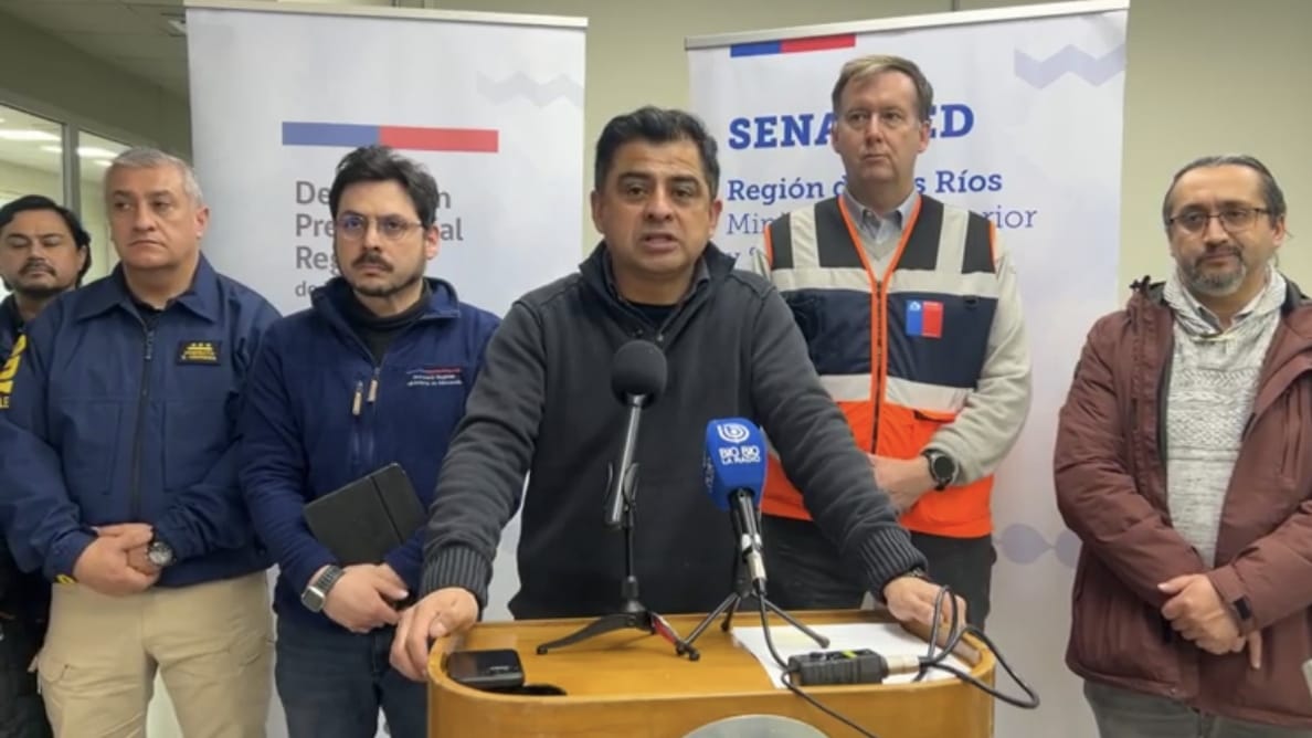 “No es un simulacro, esto es una amenaza real”: Delegado Alvial por evacuación en borde costero de Los Ríos