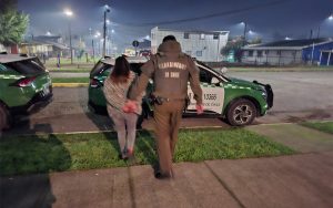 Última semana en Los Ríos dejó 34 detenidos con órdenes de aprehensión vigentes