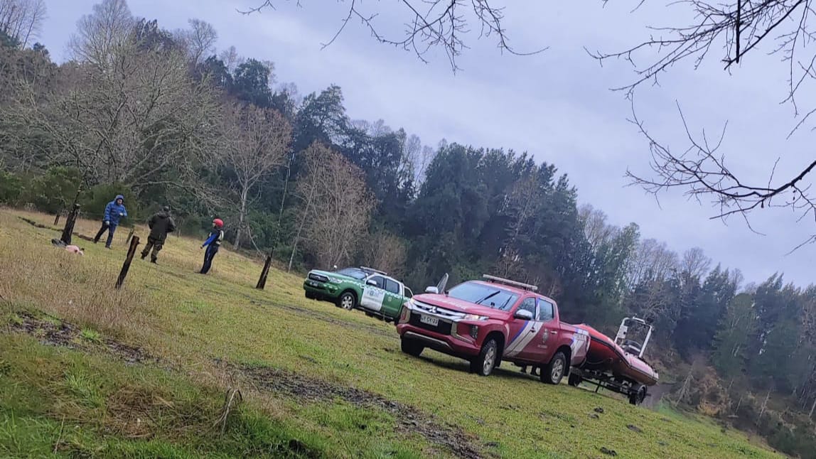 Ceremonia ancestral en Río Bueno termina con dos personas desaparecidas tras ser arrastradas por el río