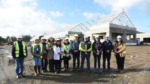 Hospital de Los Lagos proyecta su entrega para 2027 y mantiene un 28% de avance en obras