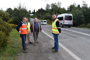 MOP inicia obras para solucionar hundimiento en cruce Cabo Blanco–Las Marías con Valdivia–Mariquina