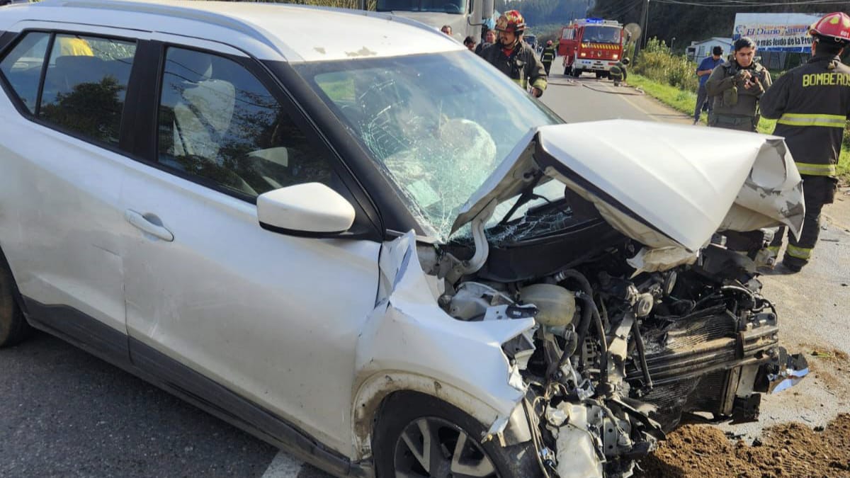 Conductor acusado de fatal accidente en la salida sur de Valdivia queda con arresto domiciliario