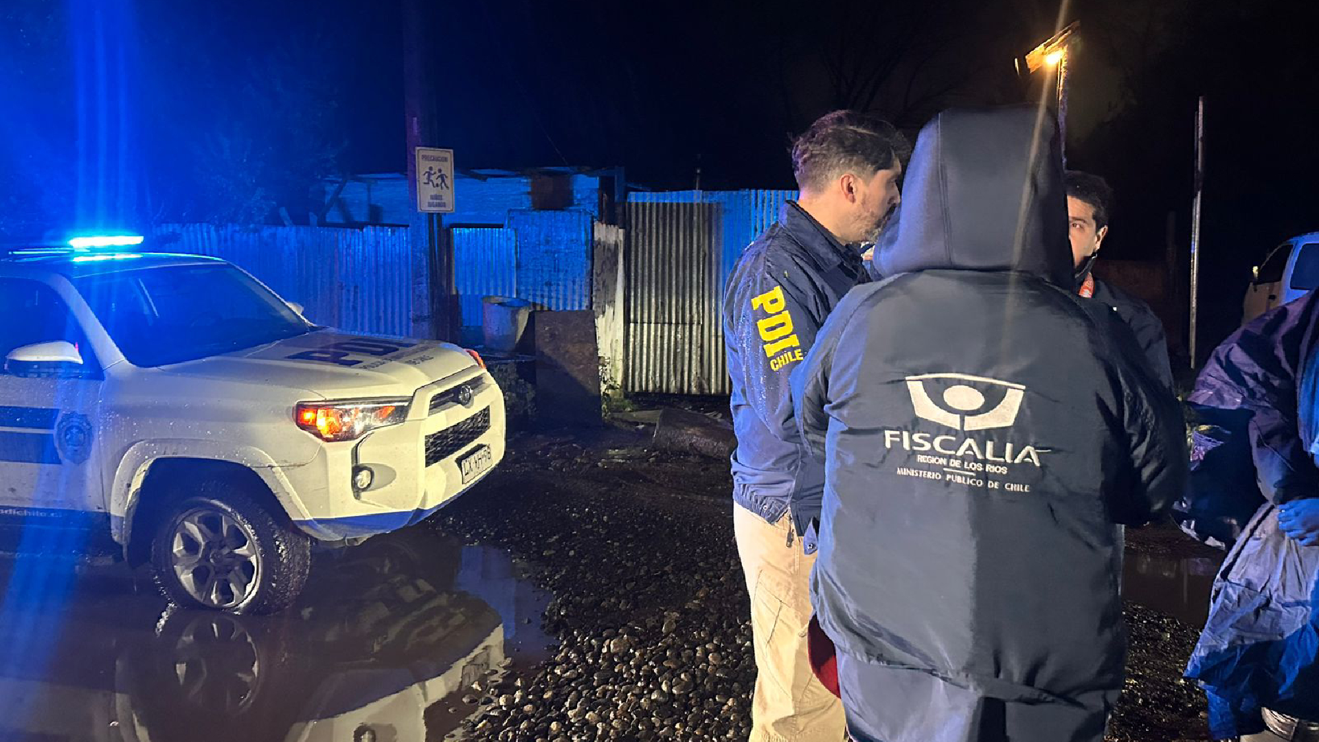 Detenido por homicidio en campamento Las Mulatas será formalizado este viernes en Valdivia