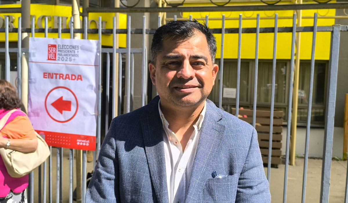 Delegado Alvial por elecciones presidenciales: “Esta es una fiesta de la democracia”