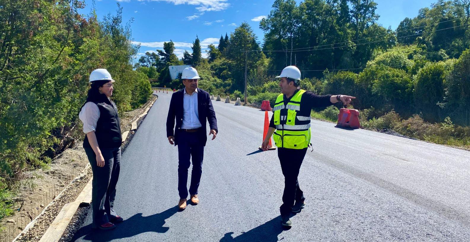 Habilitan tránsito en ruta Cabo Blanco-Las Marías tras finalizar asfaltado y corregir descenso de terreno