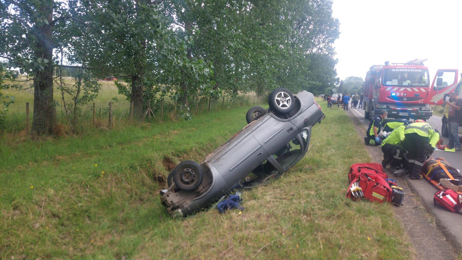 Investigan accidente de tránsito con resultado de muerte en Río Bueno