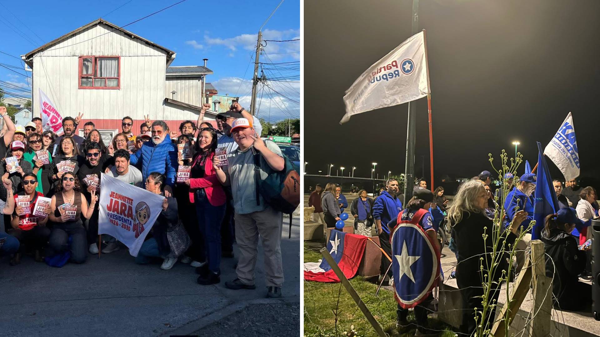 Cierre de campaña en Los Ríos: Comando de Kast tendrá evento masivo y Jara apuesta por “puerta a puerta”