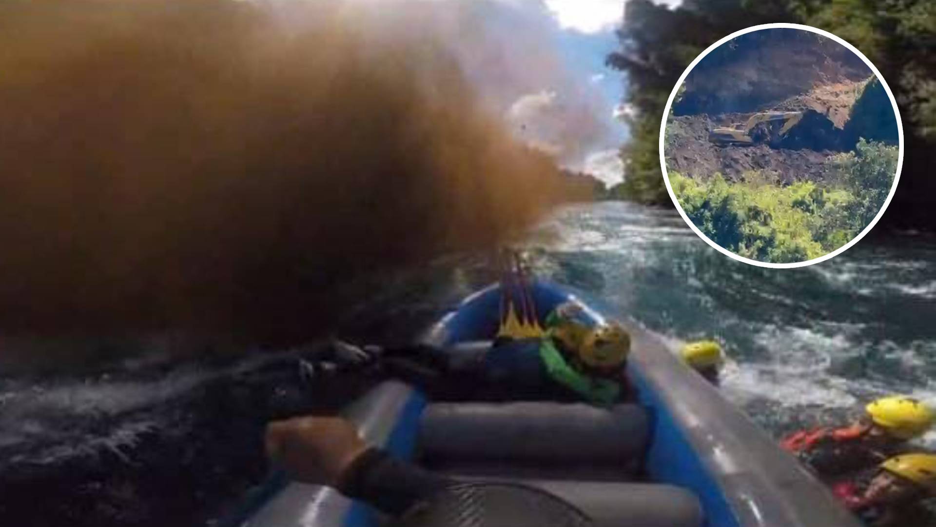 Fiscalía investigará daño ambiental tras remoción de cerro que casi aplasta a niños y turistas en el río Bueno