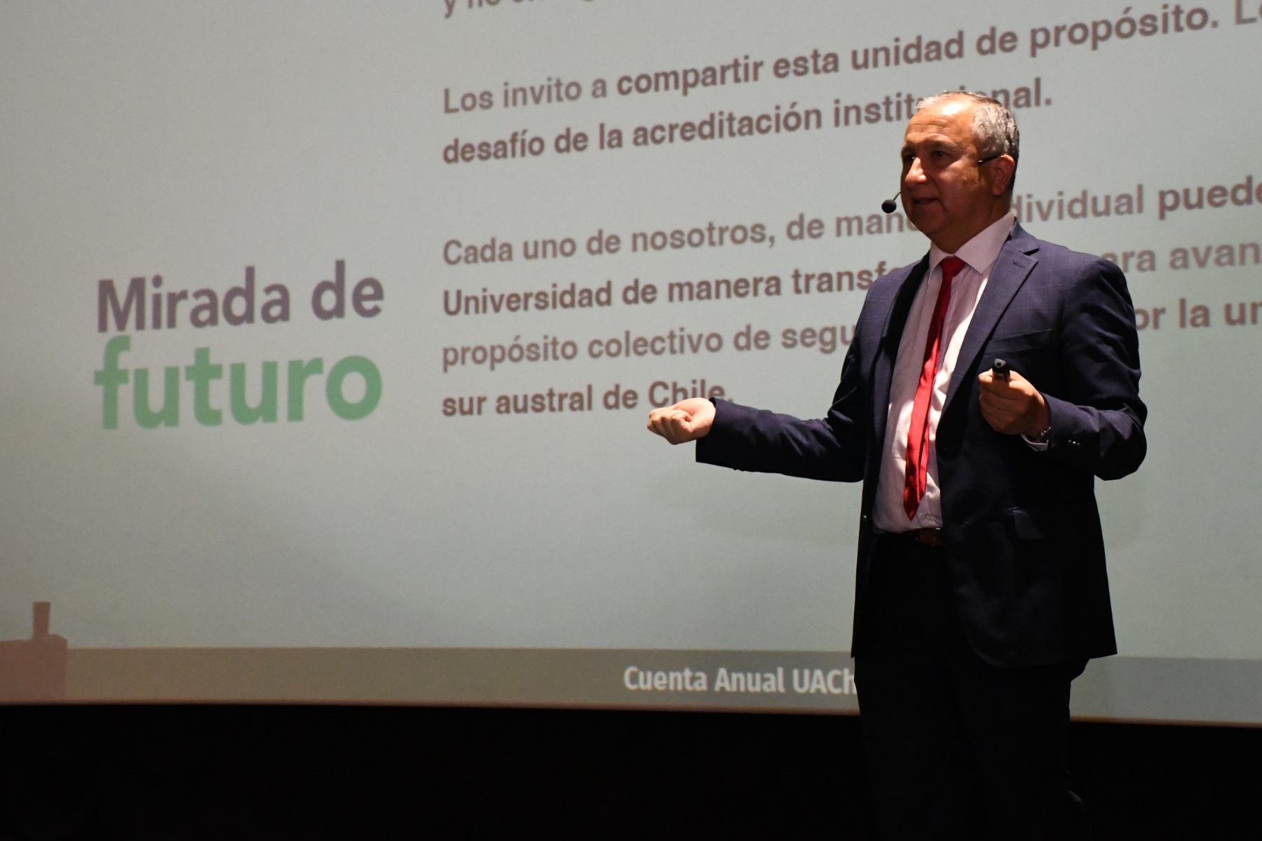 Rector de UACh presentó Cuenta Anual 2025 y Programa de Trabajo 2026
