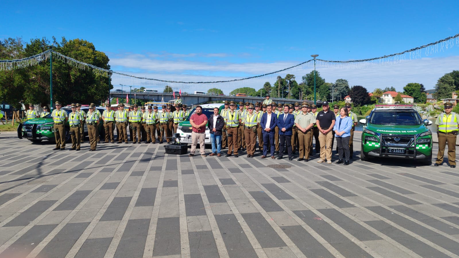 Refuerzan seguridad en Los Ríos ante masiva proyección de turistas durante la temporada estival 2026