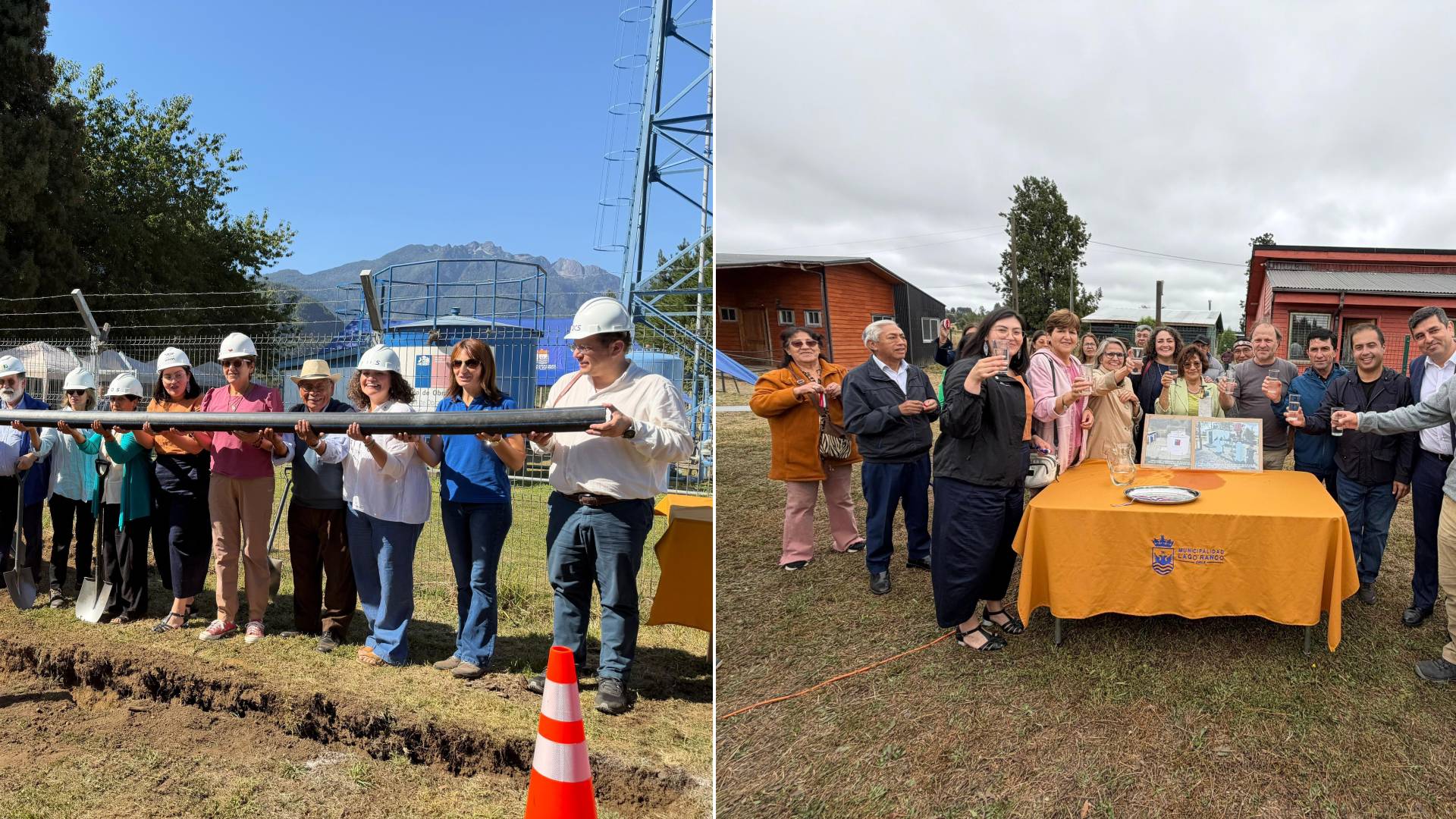 Inauguran e inician obras de sistema de APR en Lago Ranco: Inversión supera los $3.200 millones