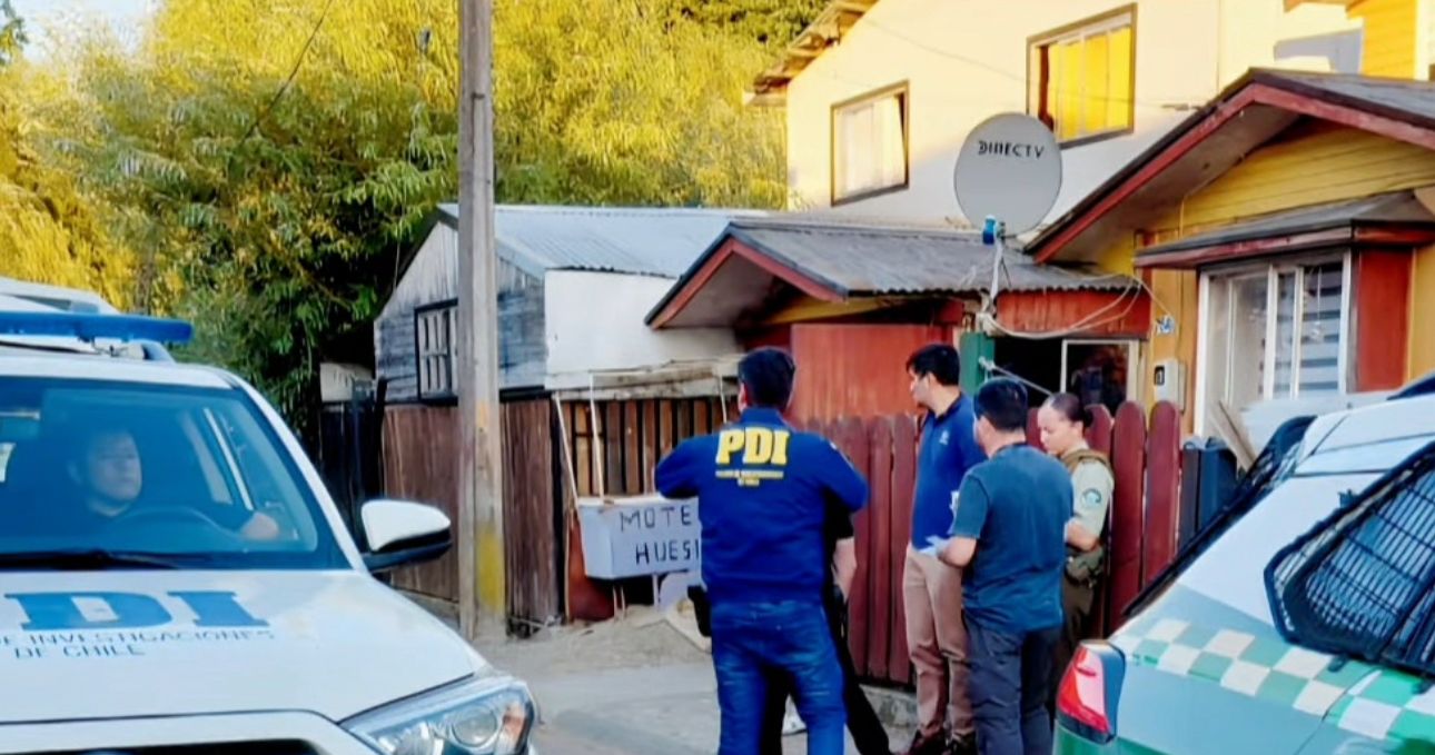 Investigan homicidio frustrado tras balacera en sector Norte Grande de Valdivia