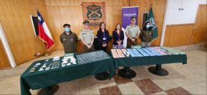 Desbaratan banda criminal vinculada a homicidio tras masivos allanamientos en Valdivia