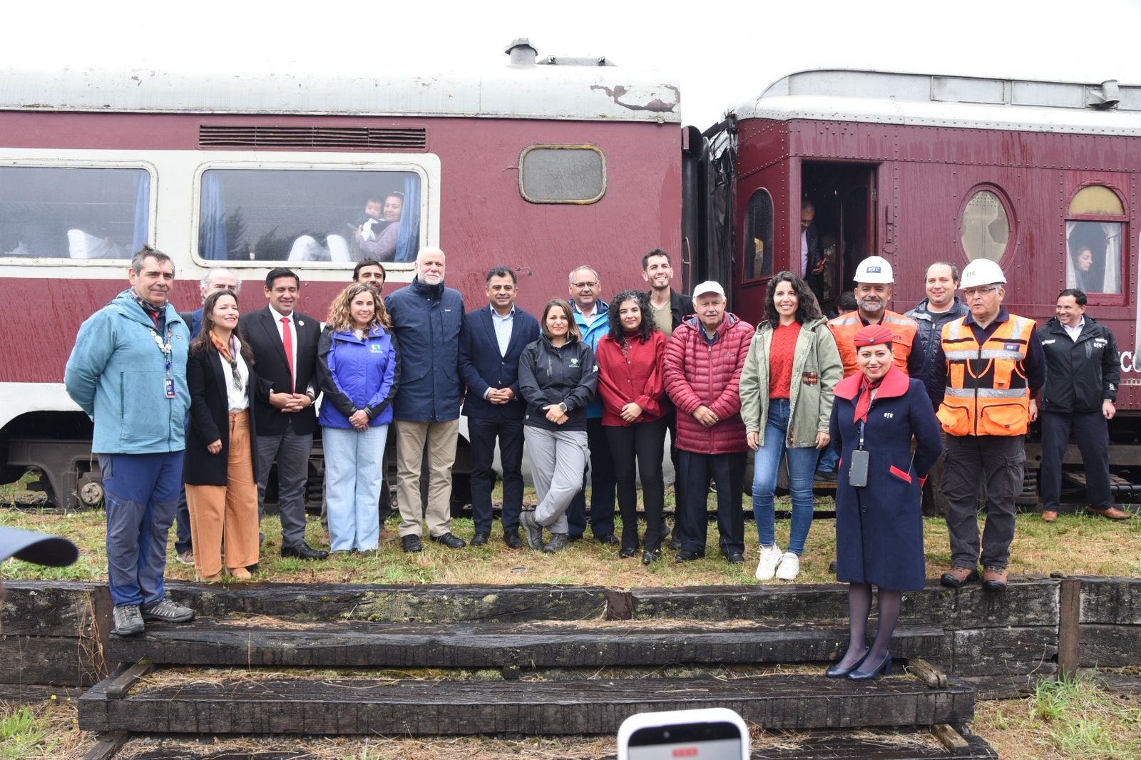Ministro Elizalde encabezó inauguración del Tren del Recuerdo Valdivia-Antilhue