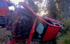 Conductor ebrio volcó en Riñinahue: Arrojó 4,83 g/l y tenía orden de detención vigente