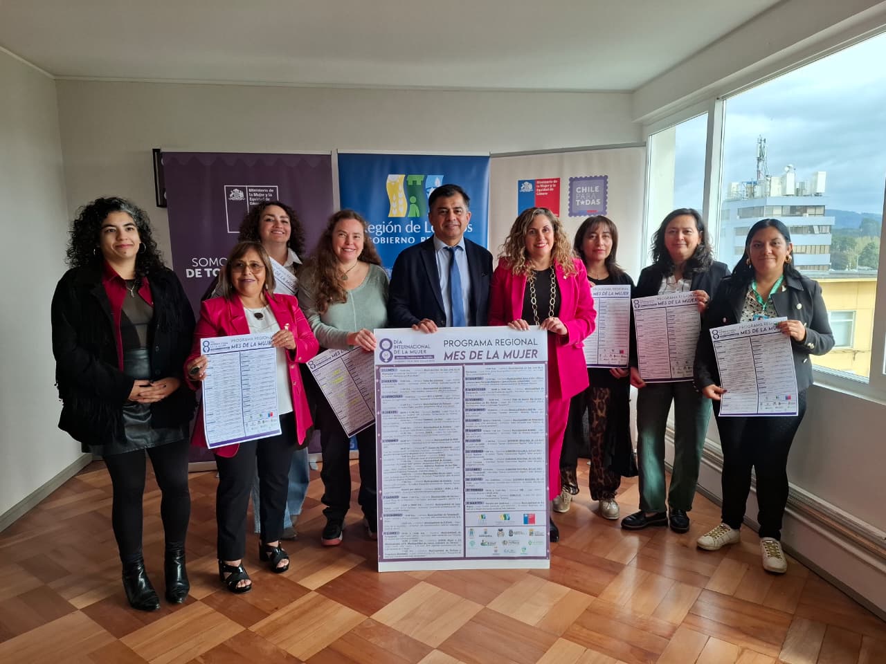 Mes de la Mujer en Los Ríos: Lanzan agenda regional con acto en Lanco y gala en Valdivia