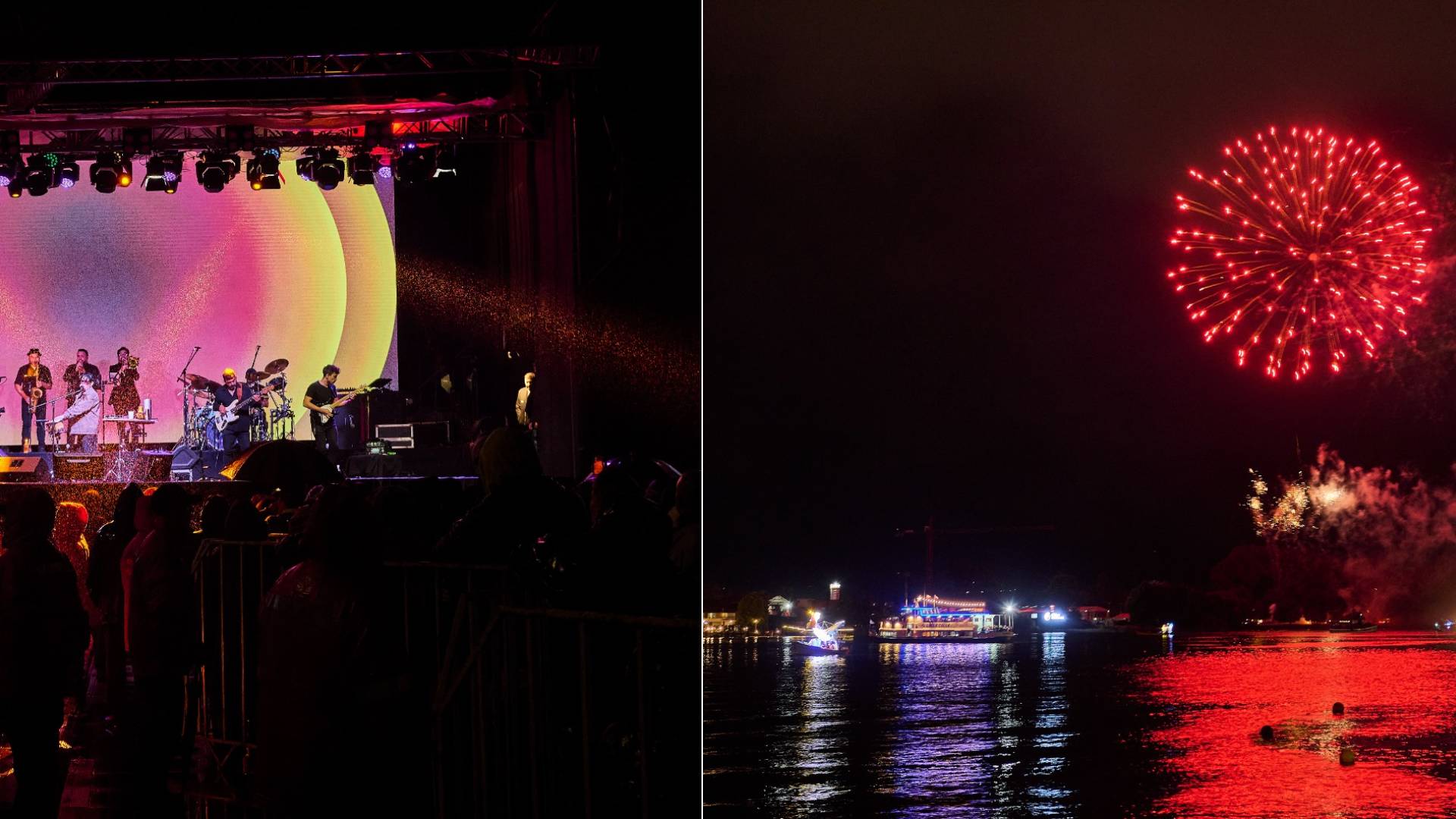 Ni la lluvia detuvo la fiesta: Cerca de 60 mil personas celebraron la Noche Valdiviana 2026