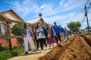 Obras de renovación en población Bernardo O’Higgins alcanzan un 70% de avance
