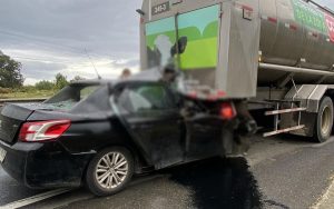 Fatal accidente carretero: Choque entre auto y camión dejó tres fallecidos en Río Bueno