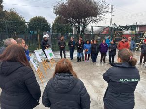 Recuperación de multicancha en Población Valparaíso alcanza un 50% de avance tras años de inseguridad